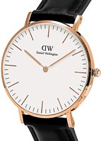 Orologio Daniel Wellington Uomo Classic Sheffield in Acciaio placcato oro rosa DW00100007 - DW00100007
